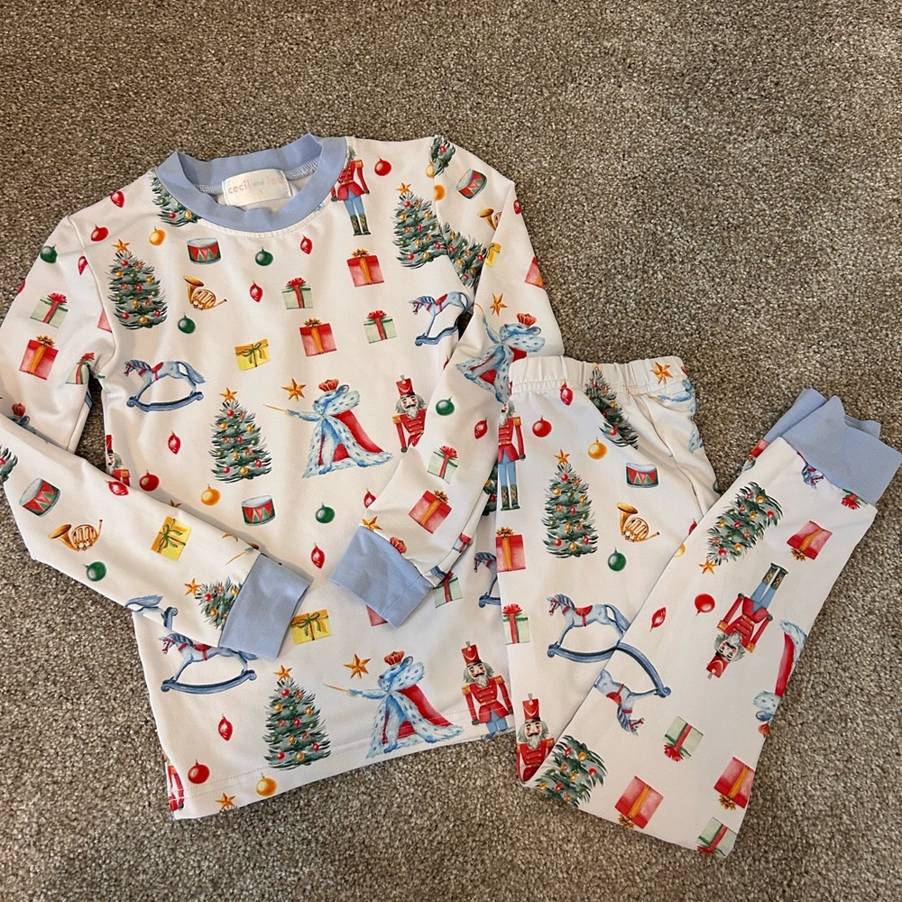 Cecil and Lou Nutcracker Pajamas